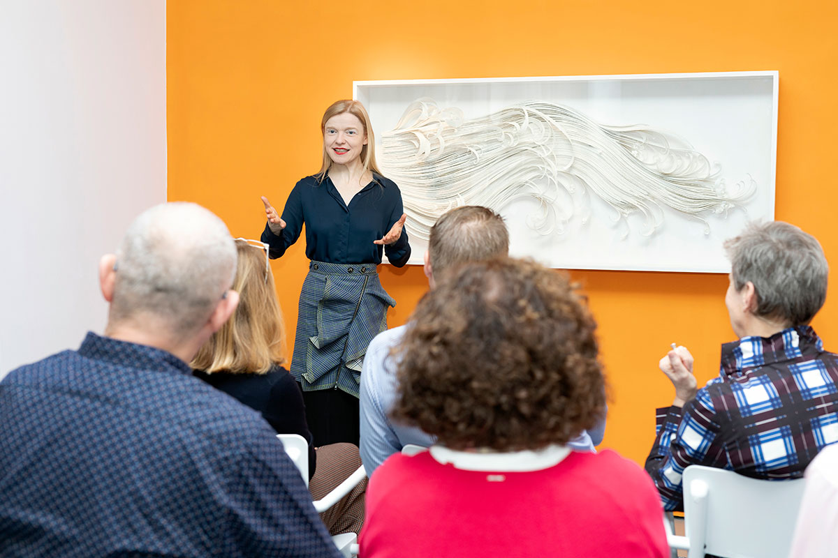 Vortrag von Sasa Hanten-Schmidt