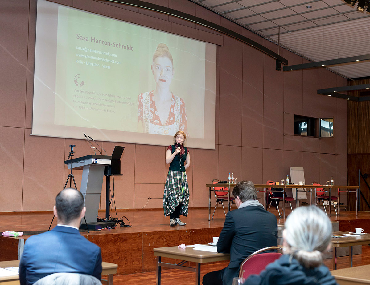 Vortrag von Sasa Hanten-Schmidt