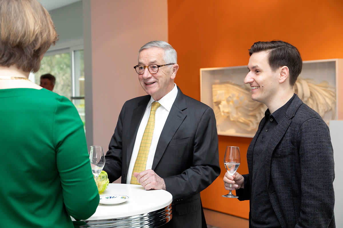 Wilfried Utermann und Lukas Minssen